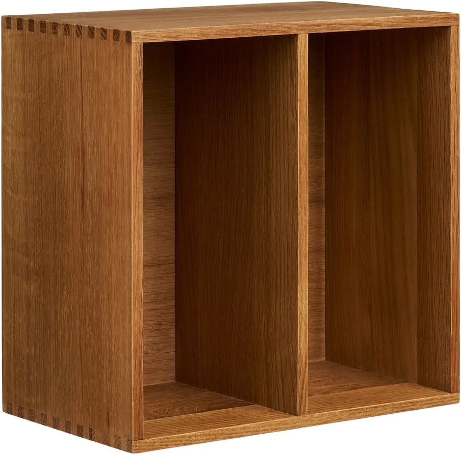 Raft în culoare naturală etajat din lemn de stejar 18 cm Townsville – House Nordic