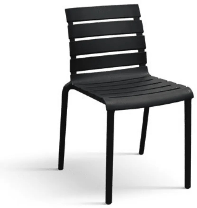 SCAUN SABBIA -POLIPROPILEN- HORECA - NEGRU