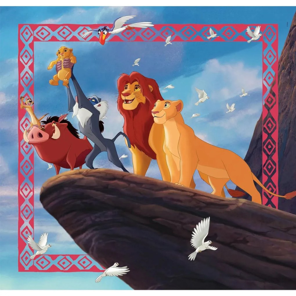 Disney Regele Leu Circle of Life Puzzle de 3x48 piese Clementoni