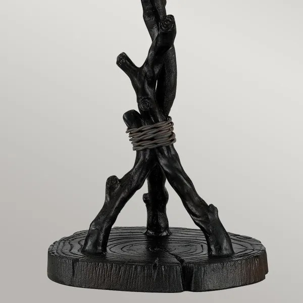 Quoizel QZ-WHISPERING-TL-VB - Lampă de masă Tiffany WHISPERING 2xE27/60W/230V