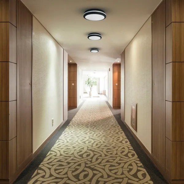 Plafonieră LED de exterior MARLON LED/48W/230V 4000K IP54 negru