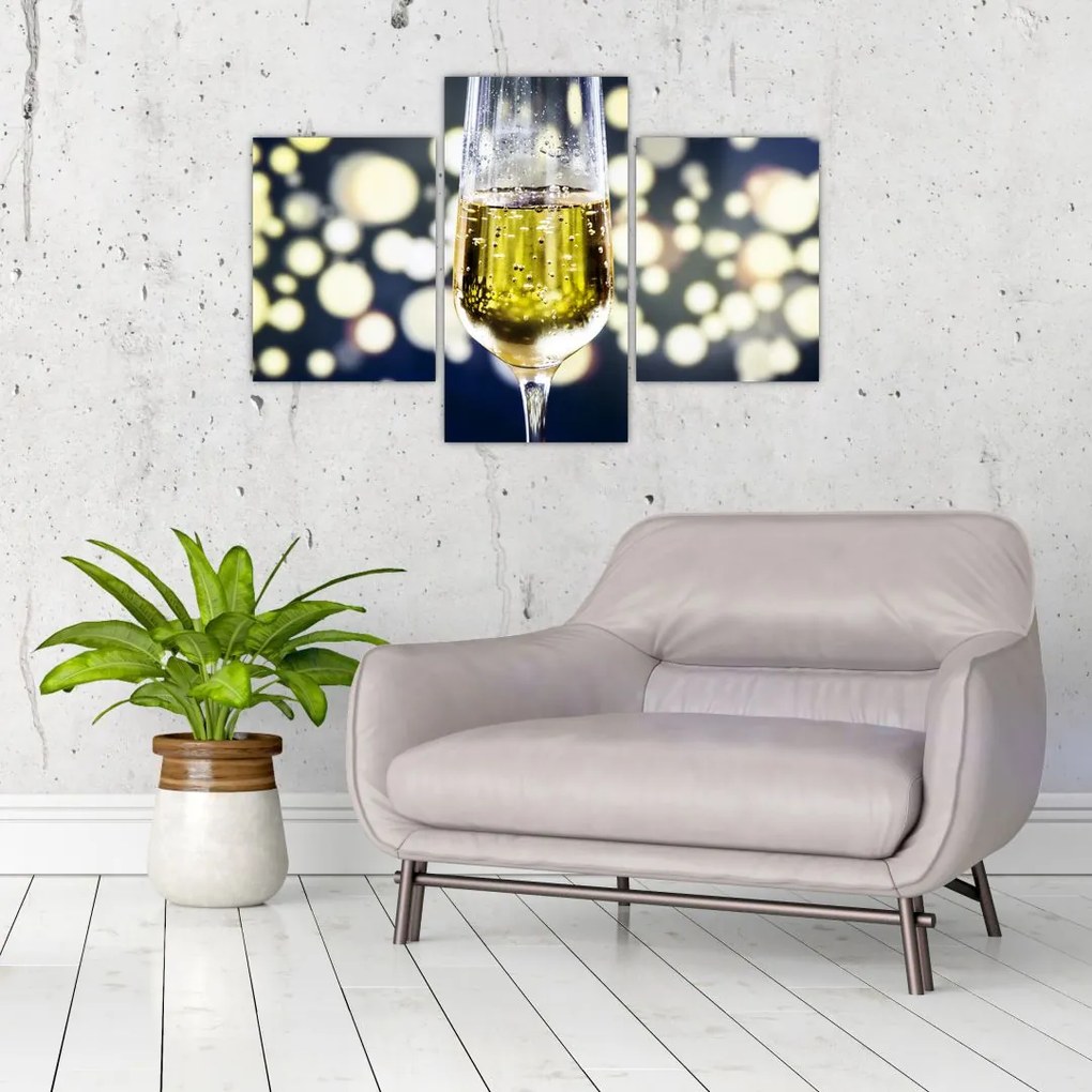 Tablou cu șampanie (90x60 cm)