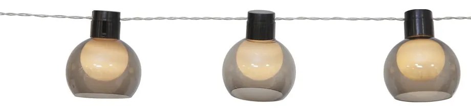 Șirag luminos pentru exterior cu LED Star Trading Smoky, lungime 2,7 m