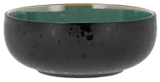 Bol mic verde/negru pentru ramen din gresie 1,2 l Gastro Green/Black – Bitz