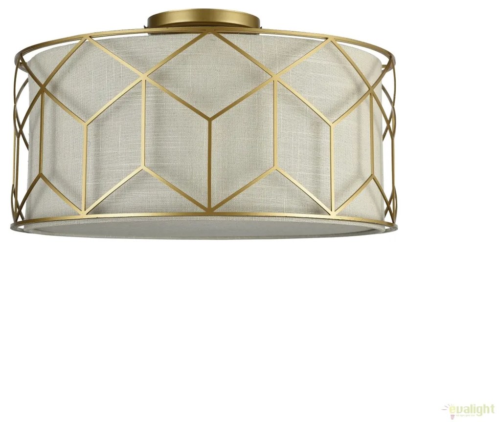 Lustra aplicata clasica diam.43cm Messina MYH223-PL-03-G
