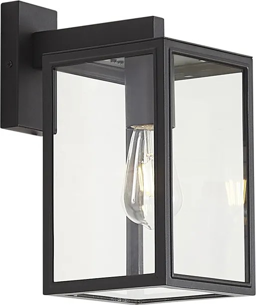 Lampă industrială de exterior de perete gri închis IP44 - Sutton Down