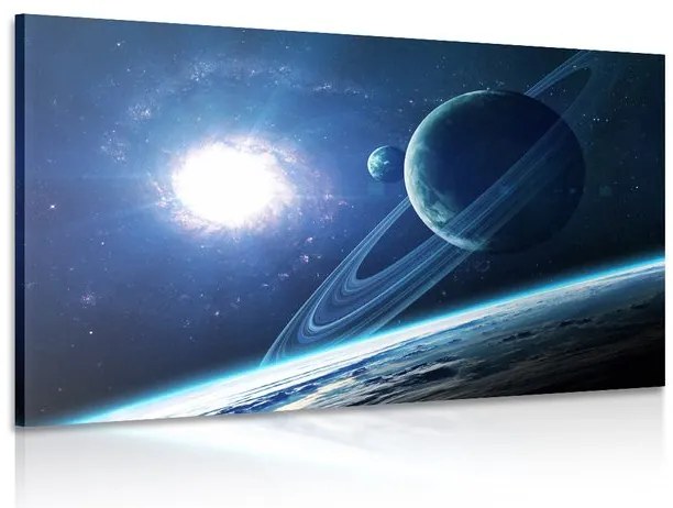 Tablou planeta în universul