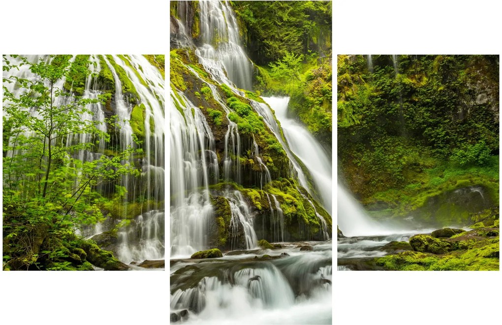 Tablou - Cascada, Wind River Valley (90x60 cm)