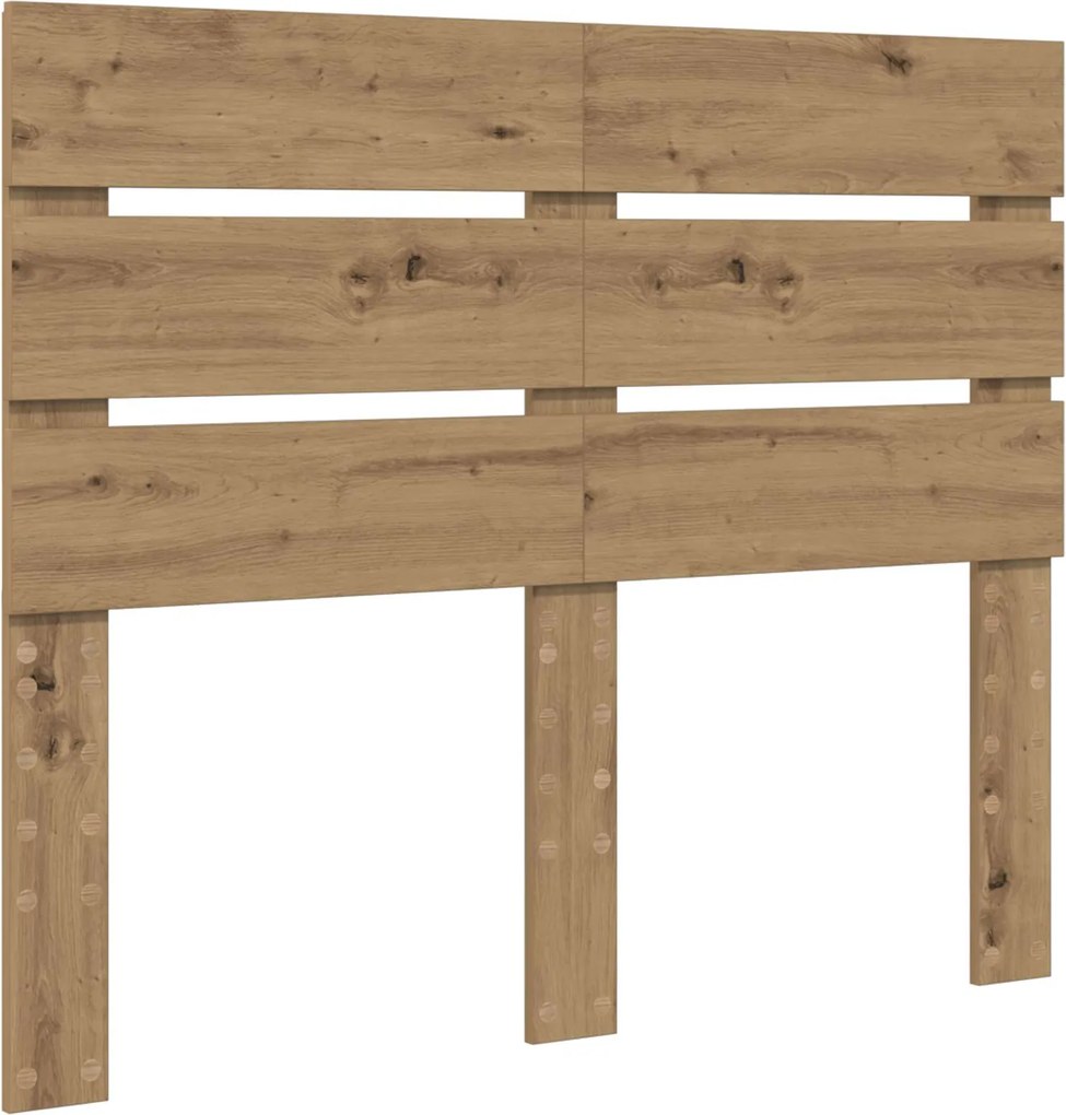 vidaXL Tăblie cap Stejar Artizanal 120 cm Lemn compozit
