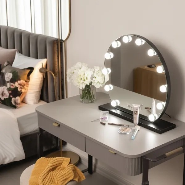 Oglindă LED dimabilă pentru machiaj Brilagi HOLLYWOOD LED/12W/230V 3000/4000/6500K