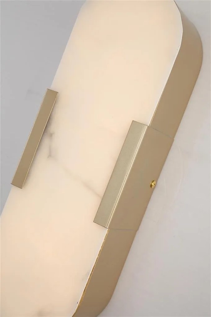 Aplica de perete baie LED, Protectie IP44 Opaline