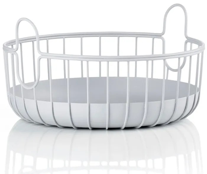 Coș de depozitare din sârmă din metal ø 22x8 cm Inu – Zone