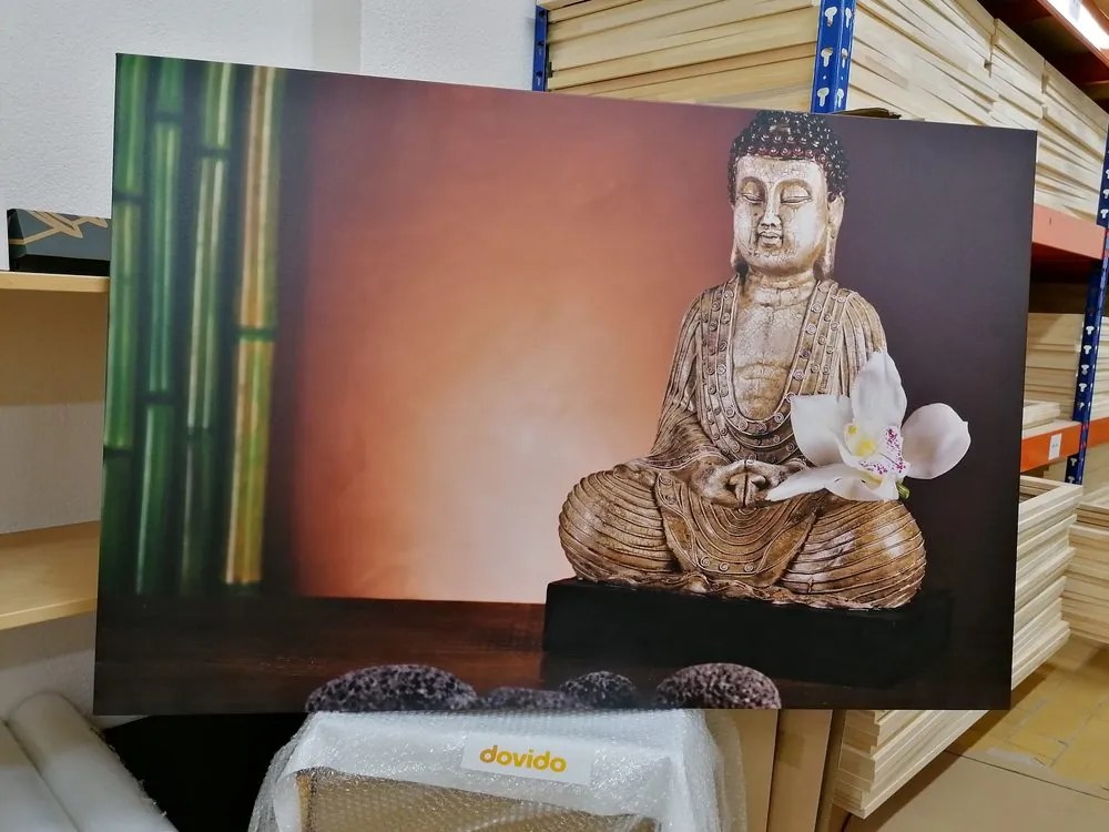 Tablou Buddha meditează