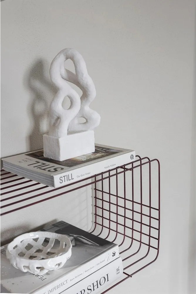 Raft burgundy etajat din metal 70 cm Wire – Mette Ditmer Denmark