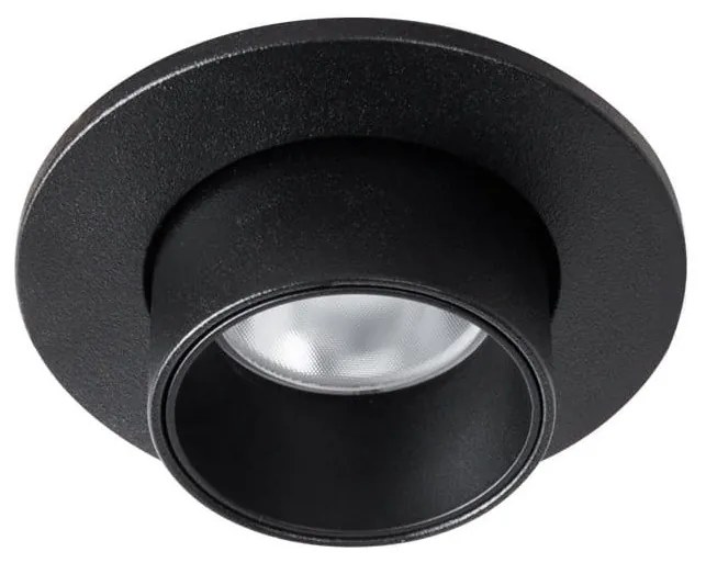 Spot LED incastrabil Halo E negru