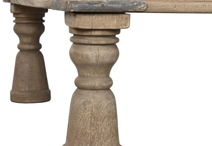 Masuta de cafea, din lemn sculptat, Rostin