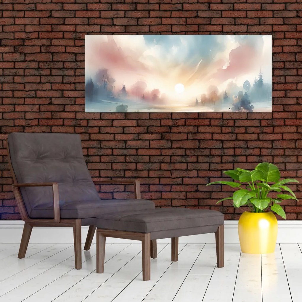 Tablou - Peisaj elegant (120x50 cm)