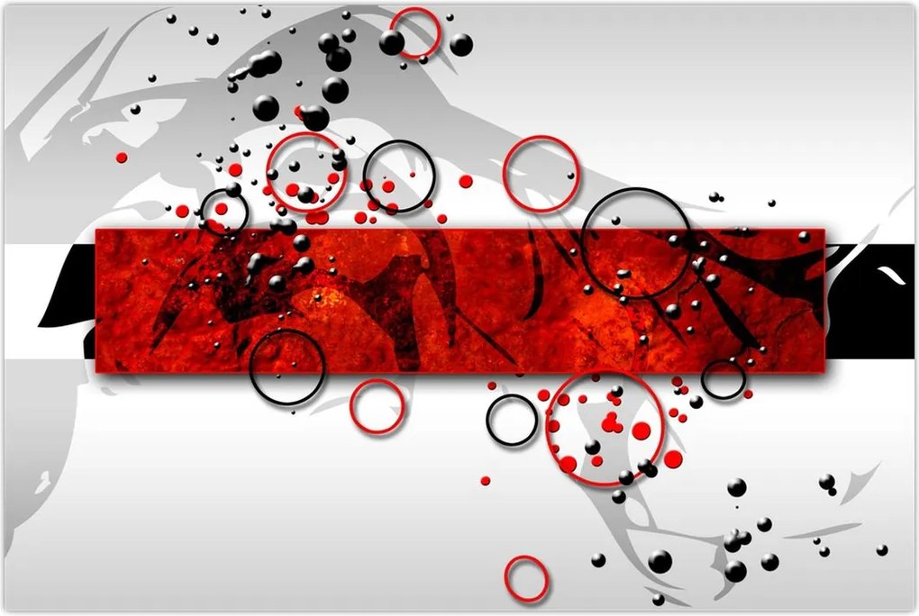 Tablou cu abstracție (90x60 cm)