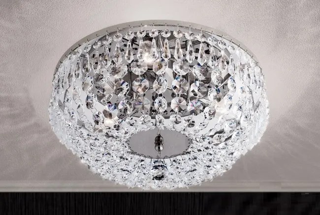 Lustra aplicata cristal Schöler design de lux Sheraton 35cm, chrome