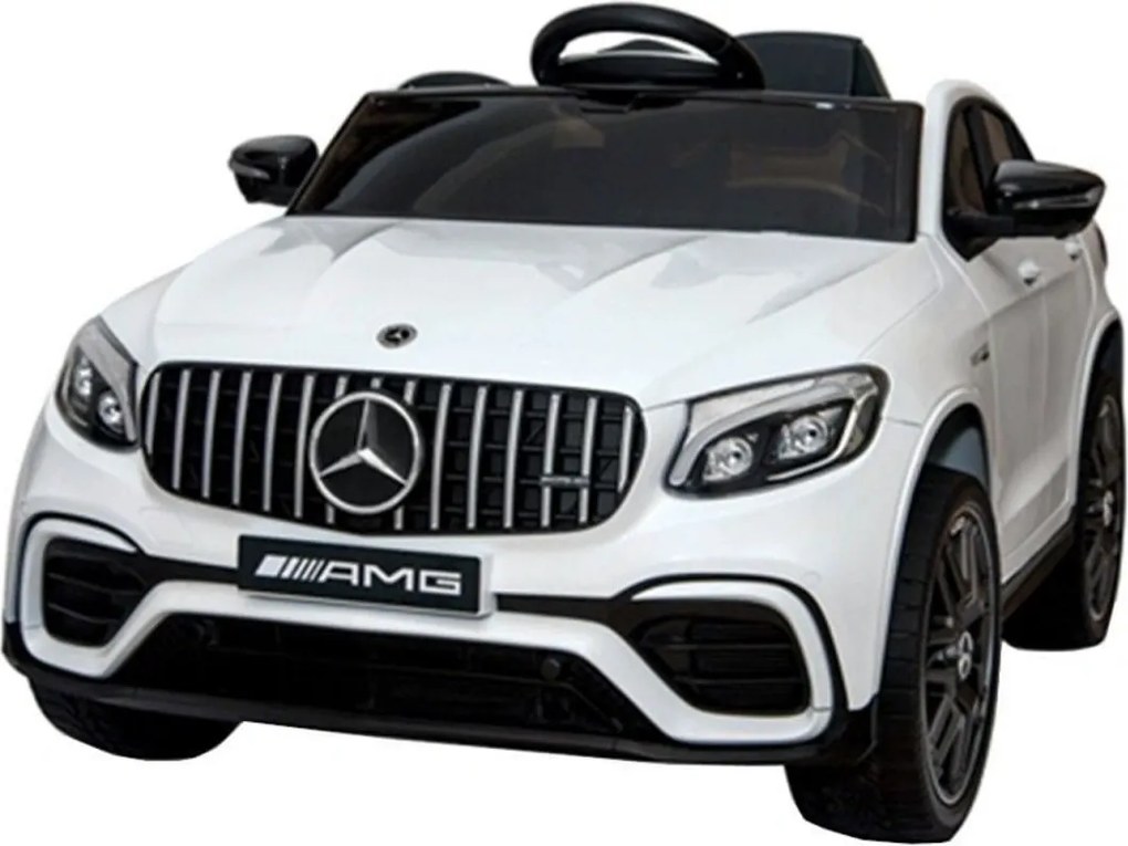 Masinuta Electrica cu acumulator pentru copii NOVOKIDS™ Mercedes AMG GLC 63 , Roti din Cauciuc EVA, 3-8 ani , usi cu deschidere , Baterie12V, 2