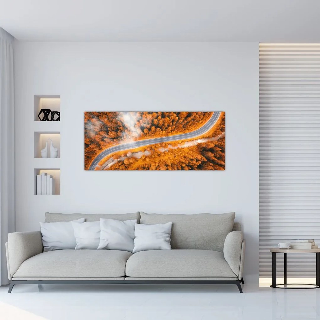 Tablou - Strada montană (120x50 cm)