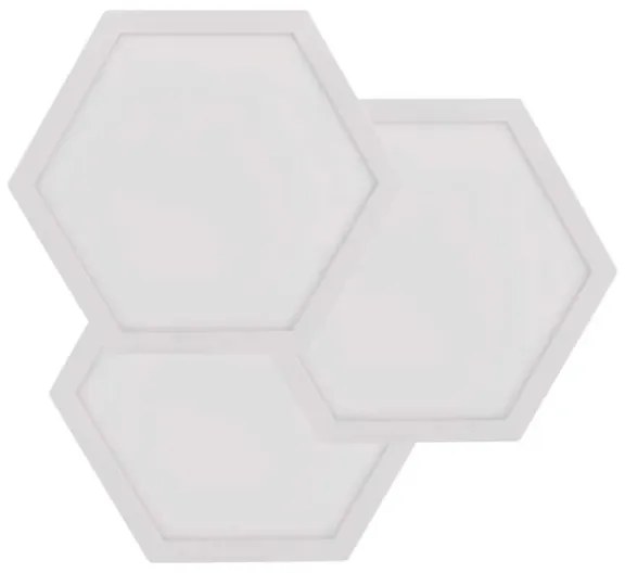 Set de extensie 3x panou RGBIC dimabil LED/1,8W/230V Wi-Fi Tuya