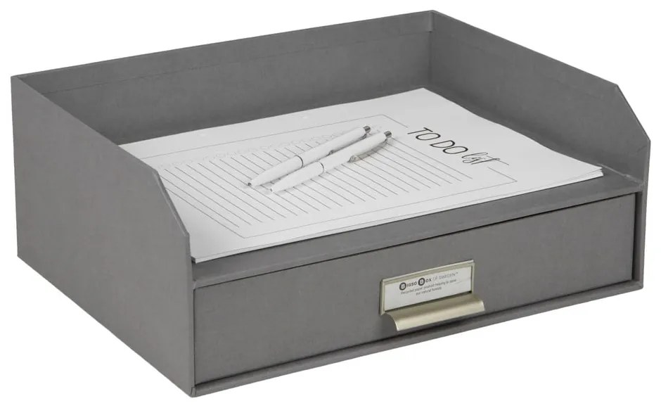 Organizator pentru sertar/pentru documente din carton Walter – Bigso Box of Sweden