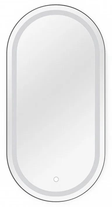 Oglinda ovala, 50x100x4 cm, Robienti, Eltap