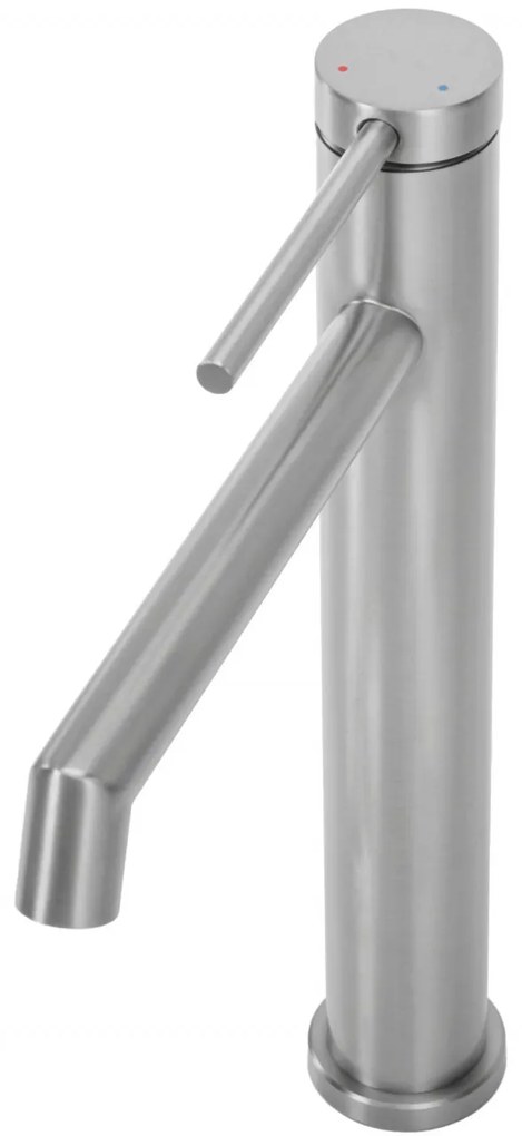 Baterie Foss inalta argintiu periat H29,5 cm