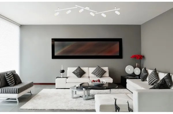 Spot Globo 57910-6W ROBBY 6xGU10/35W/230V alb