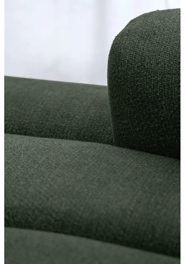 Colțar verde închis (cu colț pe partea dreaptă/în formă de "U") Shell – Miuform