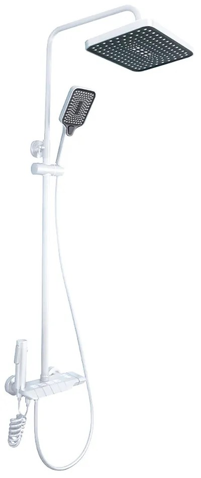 Set de duș multifuncțional Eliz alb