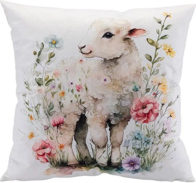 decoDoma Set de 2 fețe pernuțe MIELUȘEI 40 x 40 cm