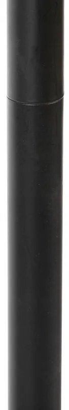 Lampă de podea scandinavă neagră cu 5 lumini - Facil Tube