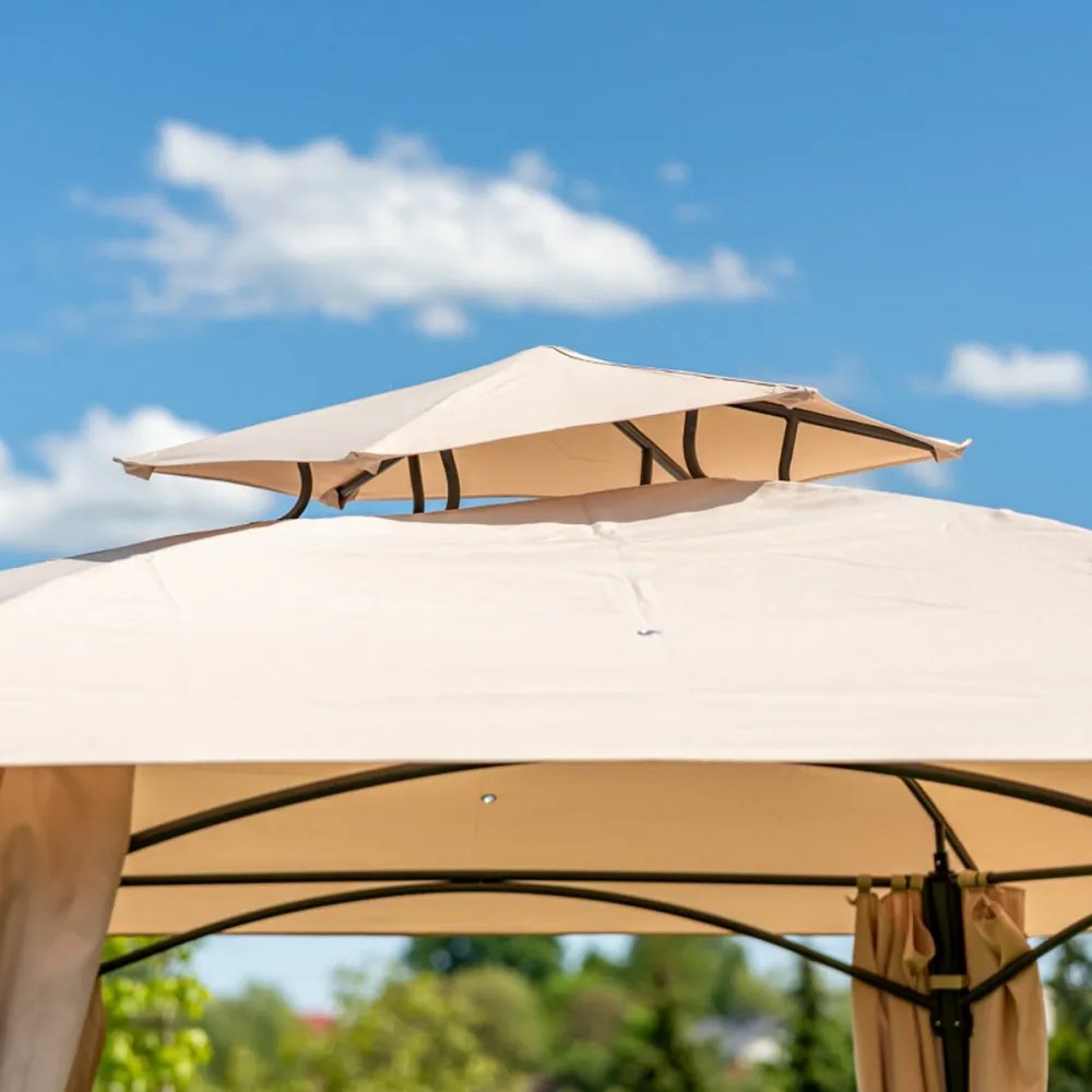 Foișor de grădină Gavi 2 bej