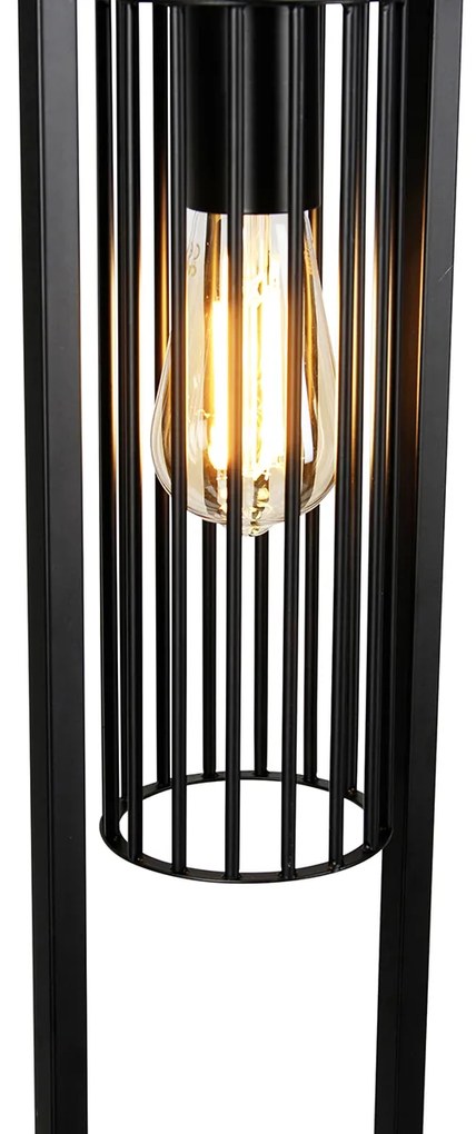 Lampă de podea inteligentă modernă neagră incl. WiFi ST64 - Balenco Wazo