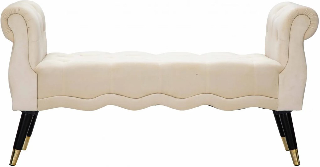 Bancheta Mauro Ferretti Paris Crema/Gold