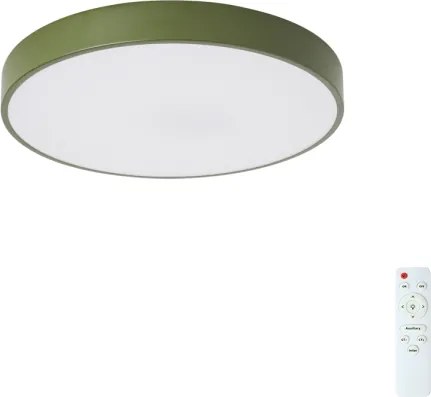 Brilagi - Plafonieră LED dimabilă POOL LED/48W/230V 3000-6000K 40 cm verde+telecomandă