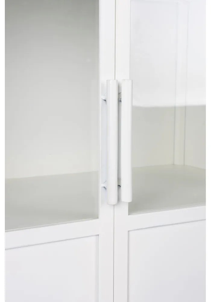 Vitrină albă din metal Miya – White Label