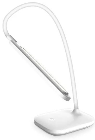 Lampă de masă Platinet 5 W, baterie + USB, alb