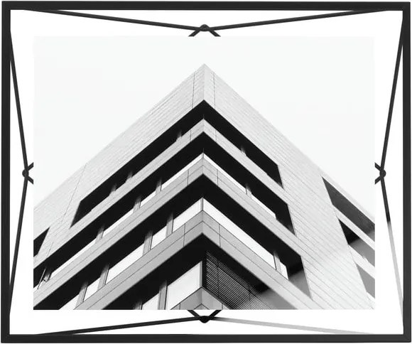 Ramă foto neagră de masă /de perete din metal 25x30 cm Prisma – Umbra