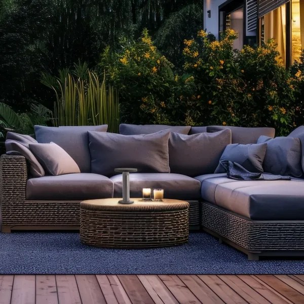 Lampă LED solară tactilă dimabilă Brilliant MAGUA LED/2W/3,7V IP44 negru