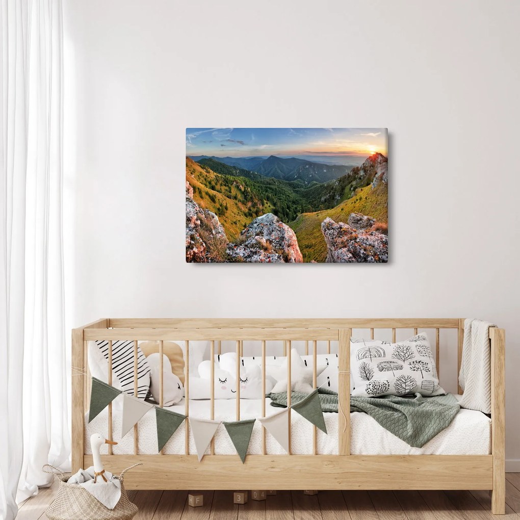 Tablou - Peisaj montan (90x60 cm)
