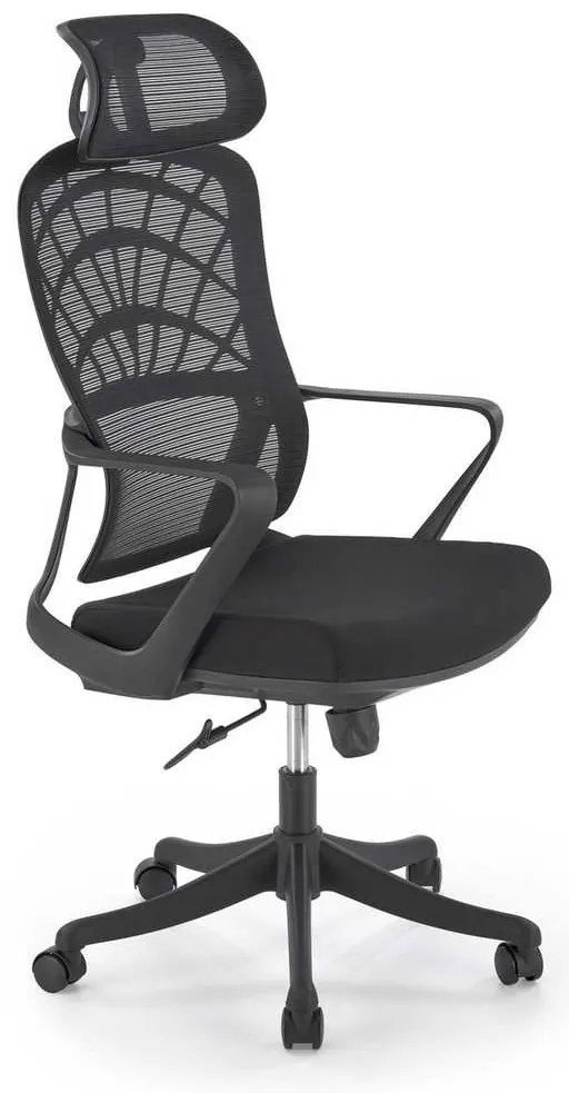 Scaun de birou Fidato, negru