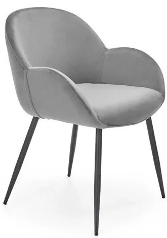 Scaun tapitat K480 - Gri