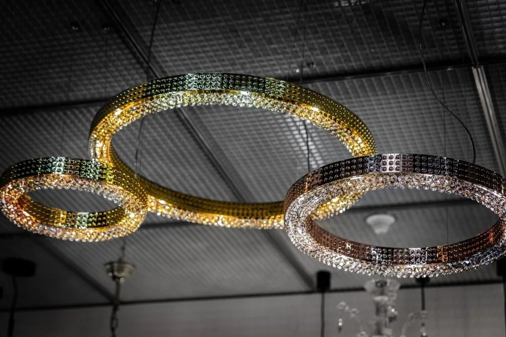 Lustra LUX moderna design circular D60 CONVEX 02