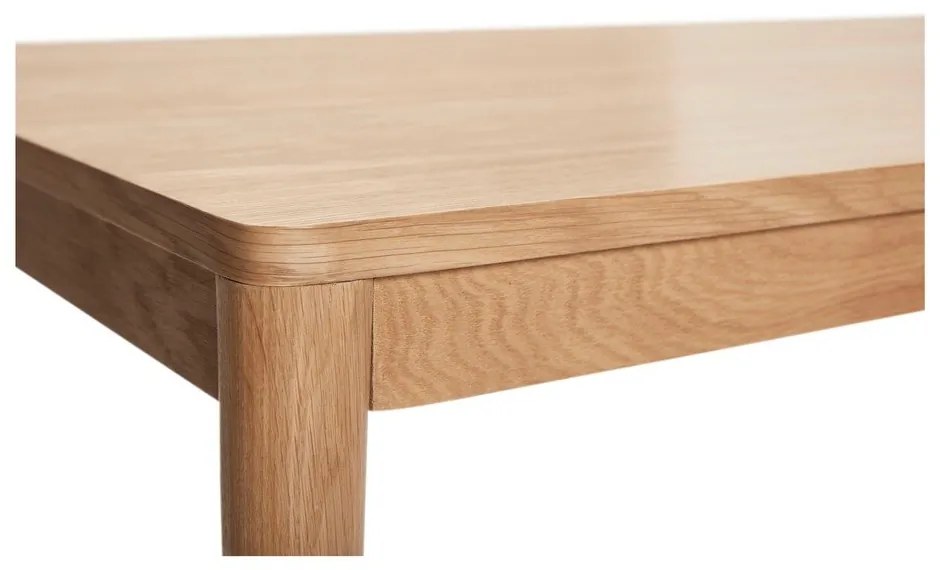 Masă dining cu aspect de lemn de stejar 80x140 cm Acorn – Hübsch