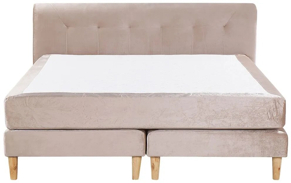 Pat matrimonial 180x200 cm Mariasse (roz pastel). 1035503
