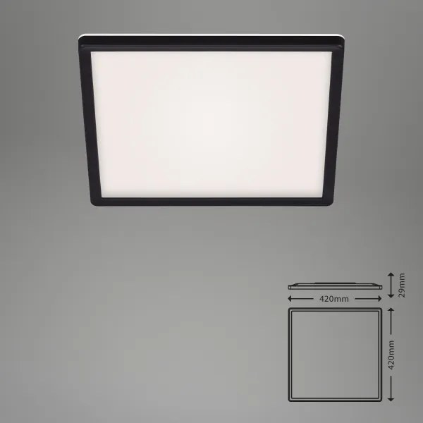 Plafonieră LED SLIM LED/22W/230V 42x42 cm Briloner 7158-415