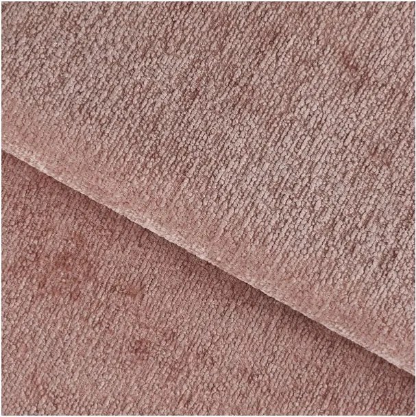 Canapea roz extensibilă/cu spațiu de depozitare cu tapițerie din chenille cu colț pe partea dreaptă 223 cm Fabillo – ELTAP
